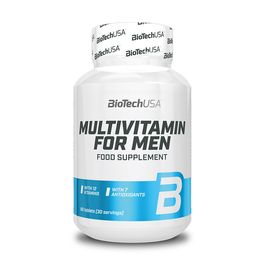 Biotech USA Multivitamin for Men 60 Tabletten