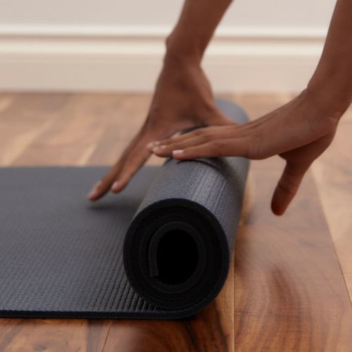 Halfmoon Deluxe Studio Mat Yogamatte Charcoal