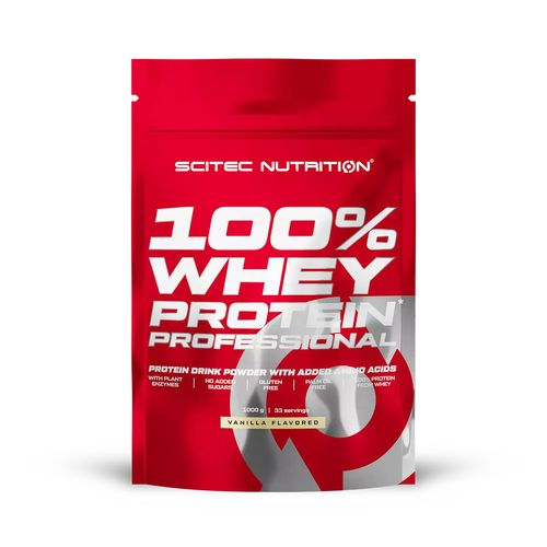 Scitec Nutrition 100% Whey Protein Professional 1000 g Vanille