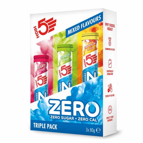 High5 Zero Triple Pack 3x80g