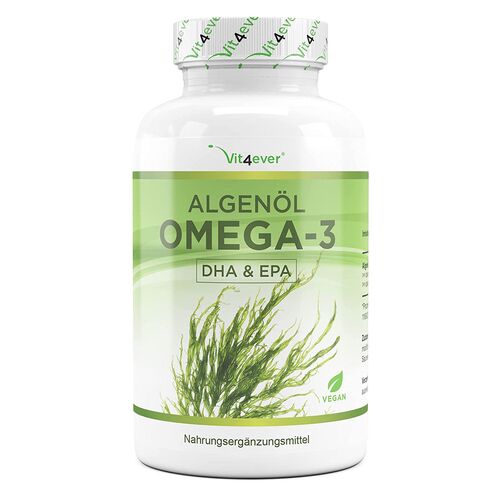 Vit4ever Algenl Omega-3 120 Kapseln