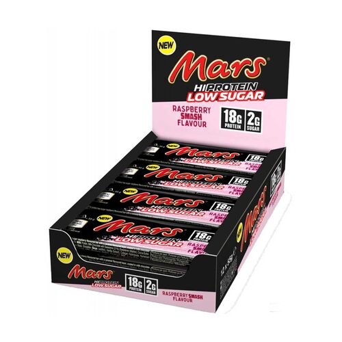 Mars Low Sugar High Protein Bar 12x55g Raspberry Smash