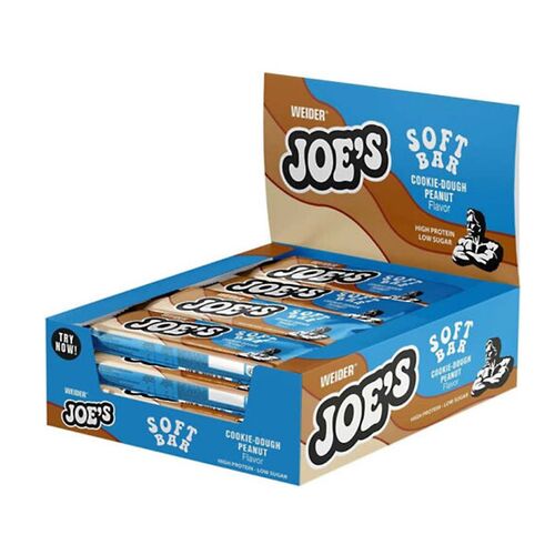 MHD 04/2024 Weider Joes Soft Bar 12x50g Peanut Cookie Dough