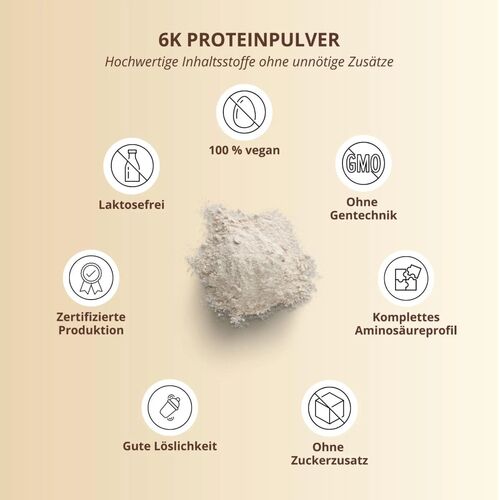 Nutri+ Vegan 6K Protein 1000g