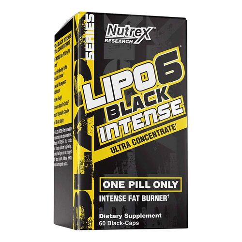 MHD 06/2024 Nutrex Research Lipo 6 Black Intense Ultra Concentrate 60 Kapseln