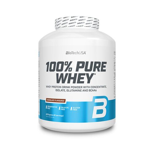 MHD 11/2024 Biotech USA 100% Pure Whey 2270g Banane