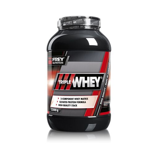 MHD 12/2024 Frey Nutrition Triple Whey 2300g Stracciatella