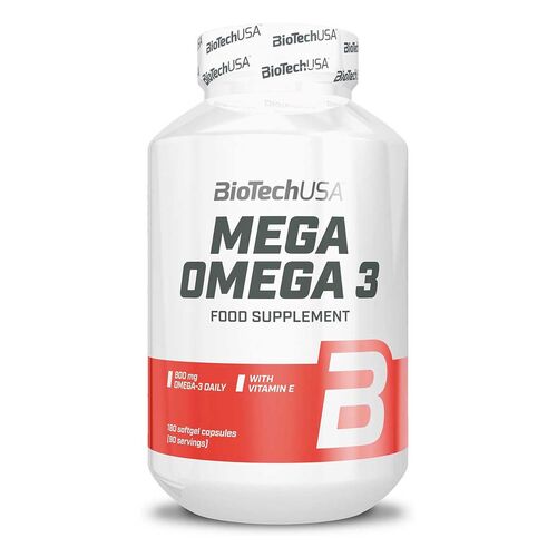 Biotech USA Mega Omega 3 180 Kapseln