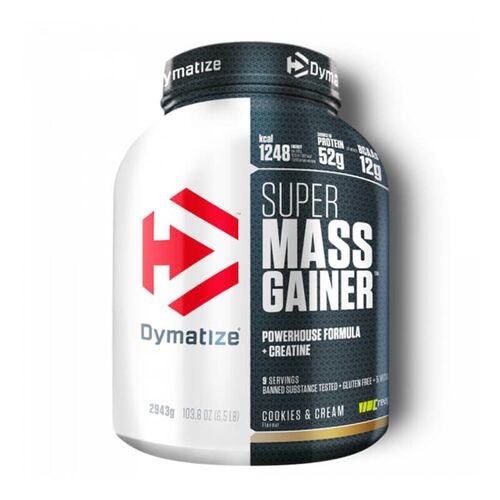 MHD 04/2025 Dymatize Super Mass Gainer 2943g Cookies & Cream