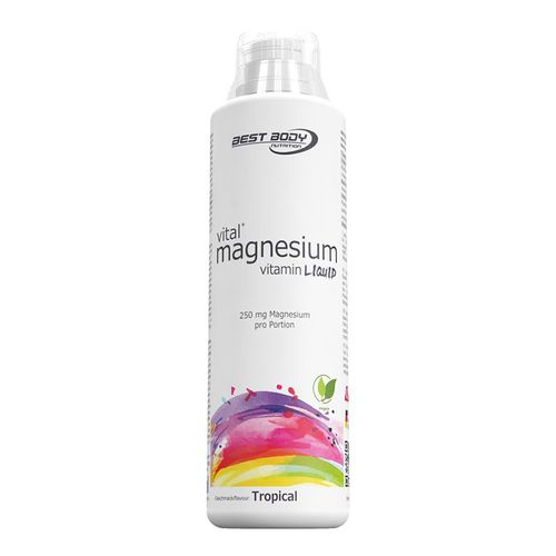 Best Body Nutrition Magnesium Liquid 500ml Tropical